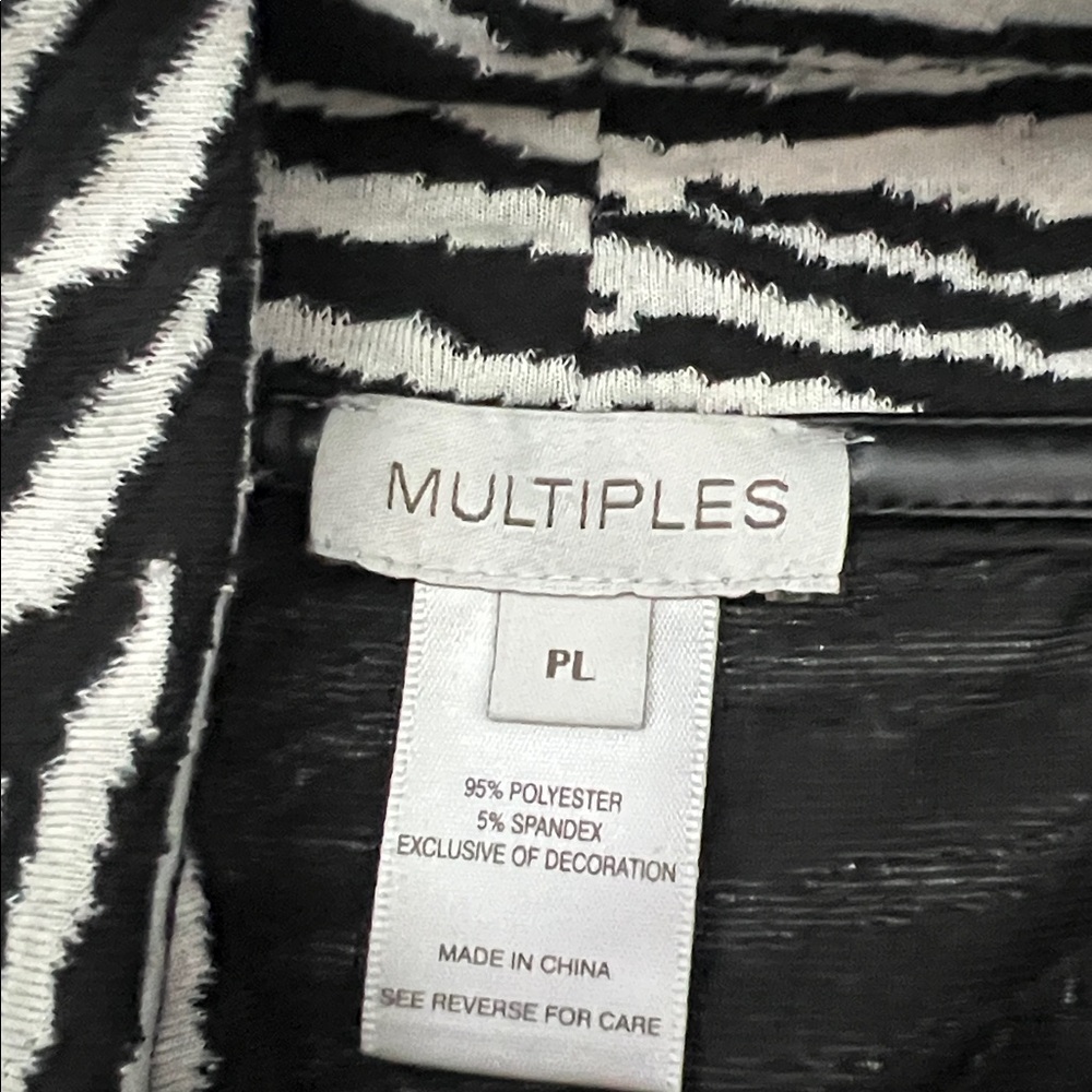 Multiples Zebra-Print tunic  PL - Picture 8 of 13